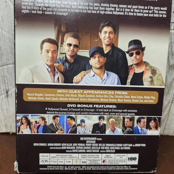 Entourage: Complete Eighth Season DVD HBO - Picture 7 of 7